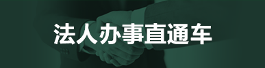 法人办事直通车